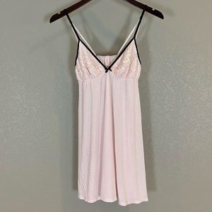 Pink Babydoll Nighty Slip